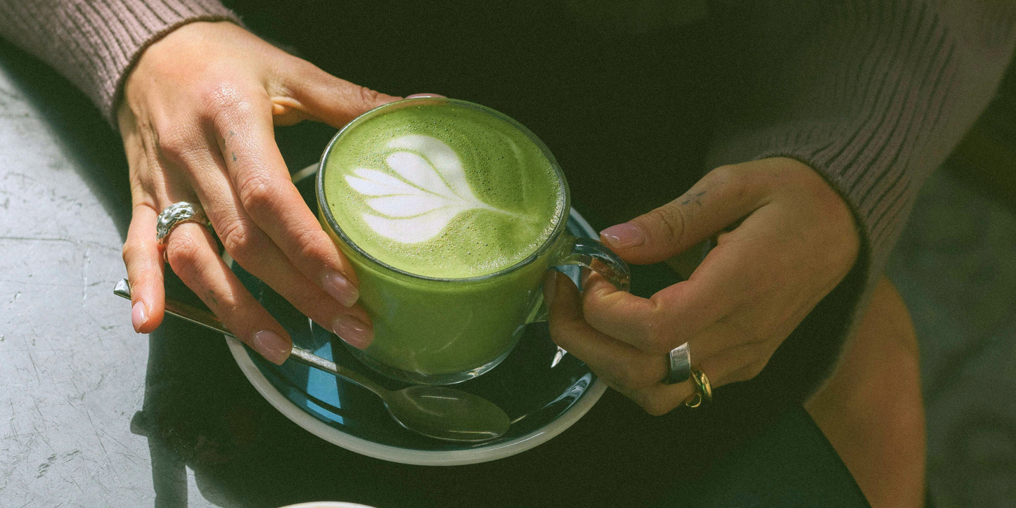 Cardamom Matcha Latte Recipe