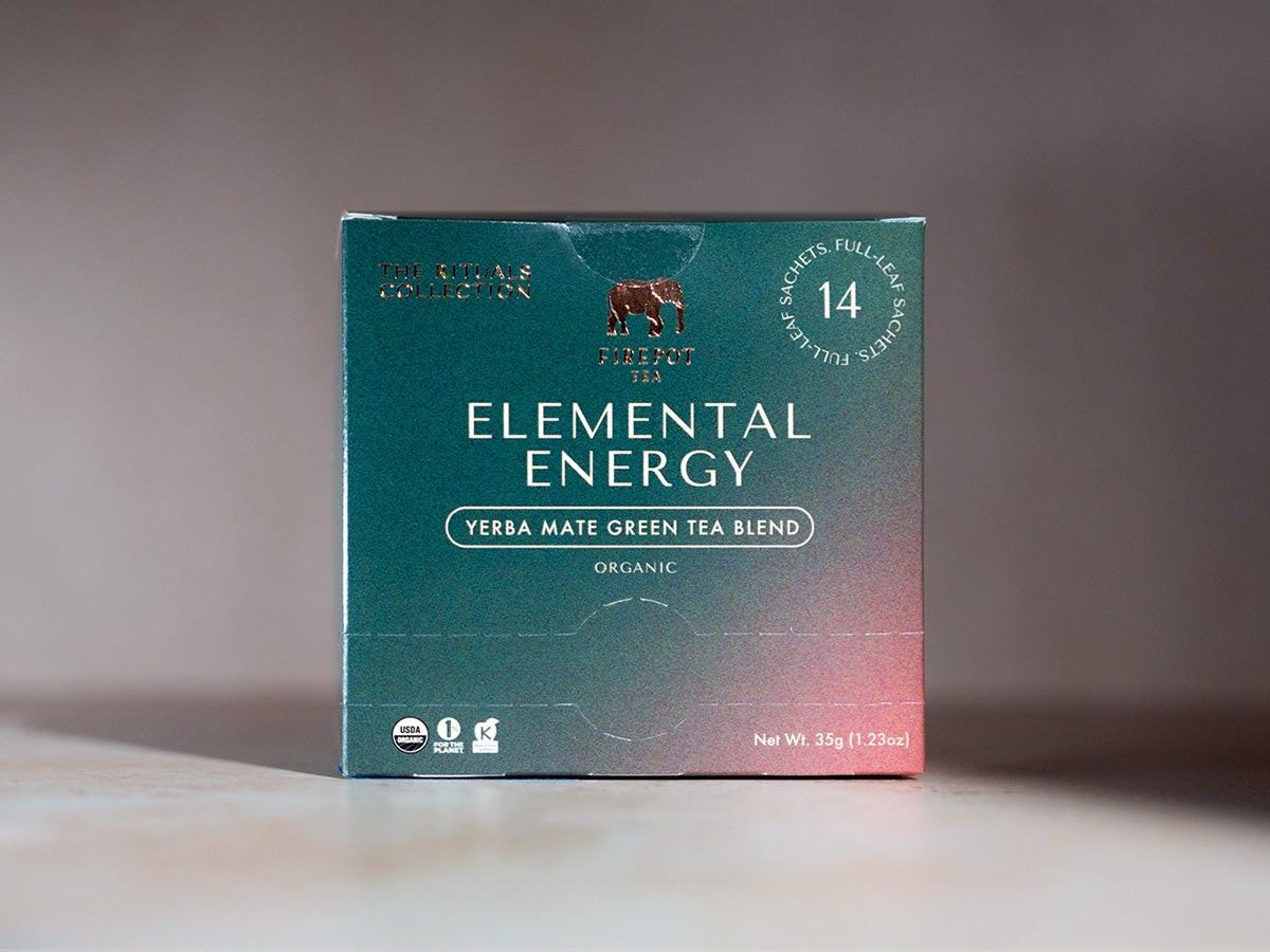 elemental energy green tea sachets