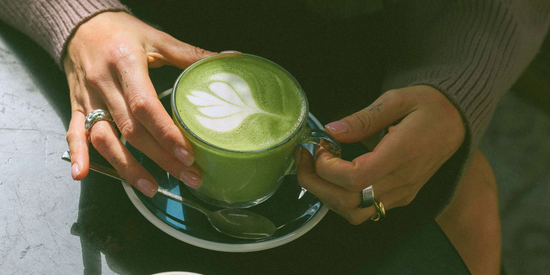 Cardamom Matcha Latte Recipe