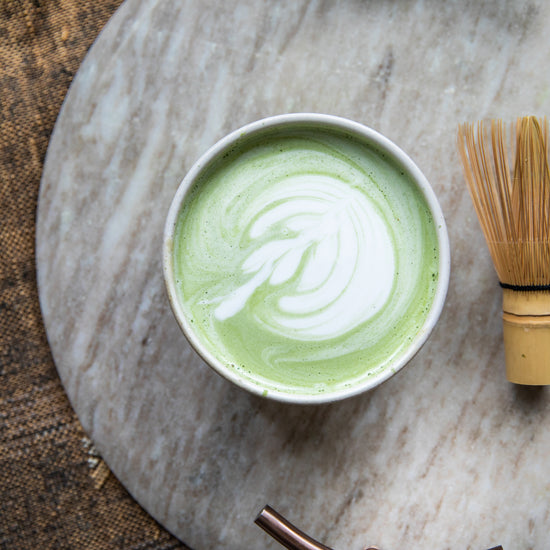 Cardamom Matcha Latte Recipe
