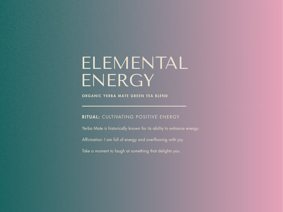 image of text: elemental energy ritual and affirmation