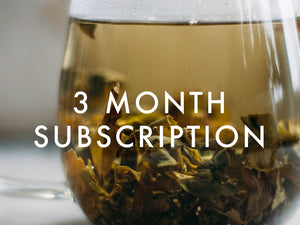 3 Month Gift Tea Subscription - Give the Gift of Sustainably Sourced Tea and Chai. Choose from masala chai, hibiscus elixir, and more.
