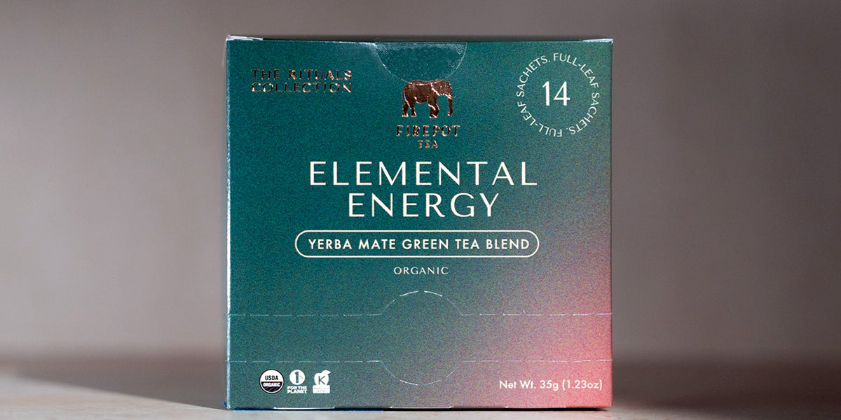 elemental energy green tea sachets