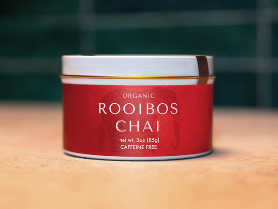 rooibos chai 3oz tin