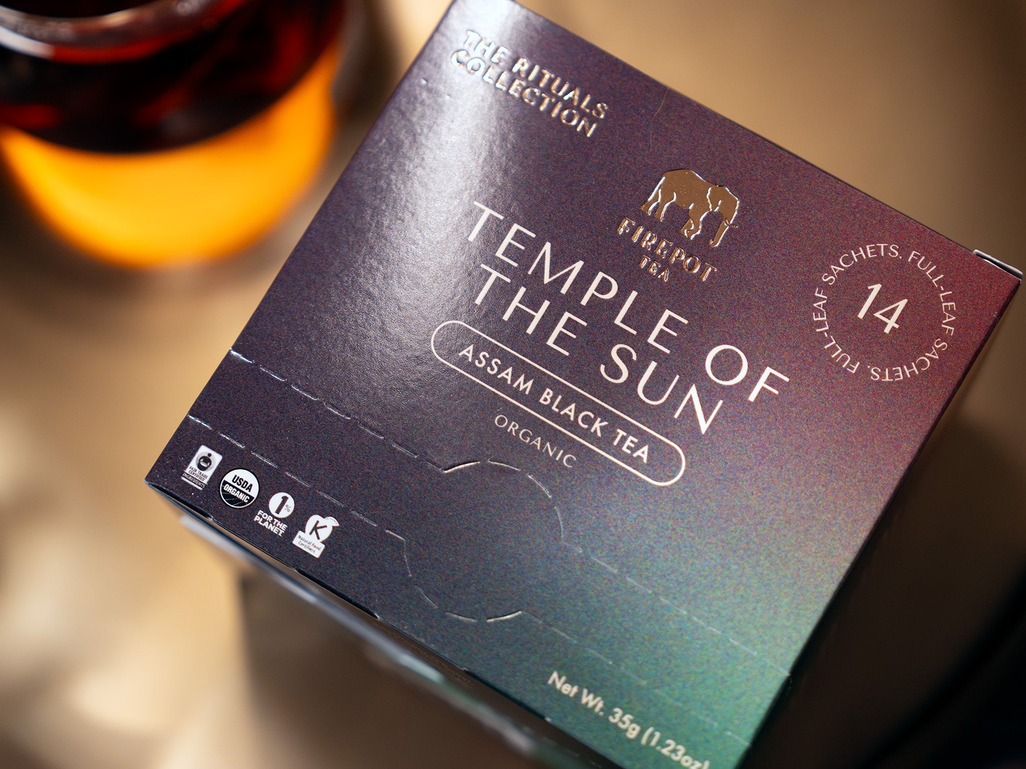 temple of the sun sachet box