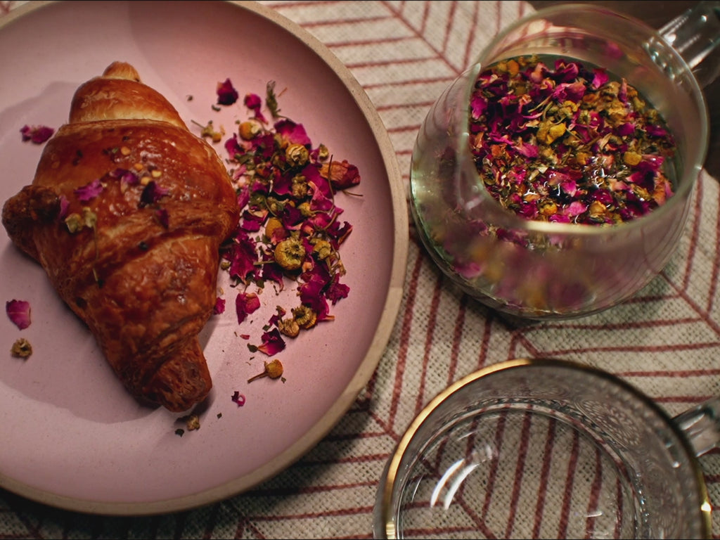 video of indian rose garden steeping