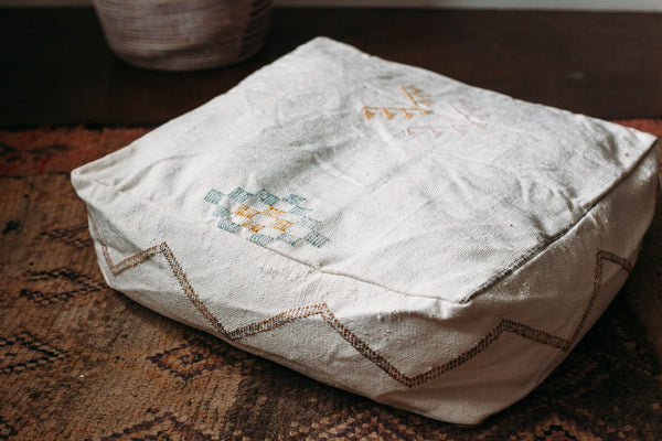 Cactus Silk Meditation Cushion Cover